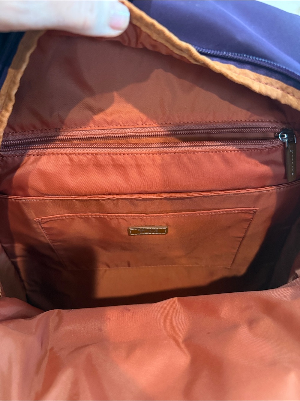 Tumi Nylon Backpack Purple - Picture 3 of 7